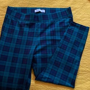 Old Navy High Rise Stevie Plaid Ponte-Knit Pants